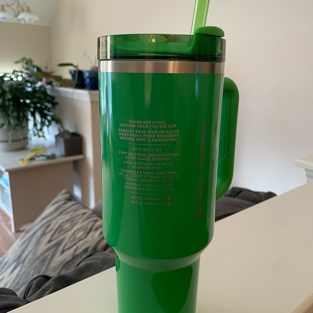 Stanley Starbucks Target Exclusive 40oz Green Tumbler Limited Edition 2025/ NWT